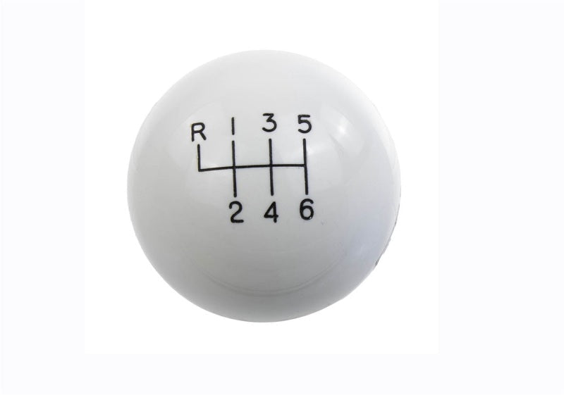 Ford Performance GT350 Shift Knob 6-Speed - White M-7213-M8SW
