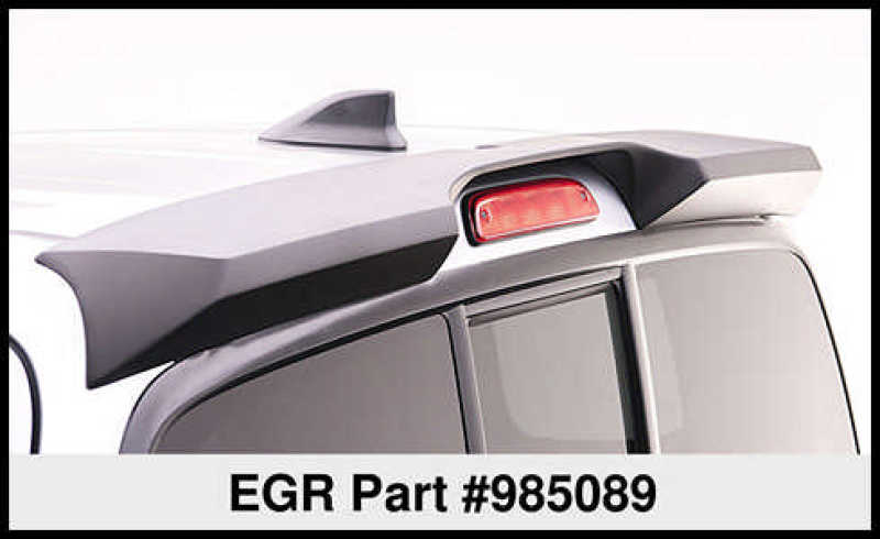 EGR 16-17 Toyota Tacoma Matte Black Truck Cab Spoiler (985089) 985089
