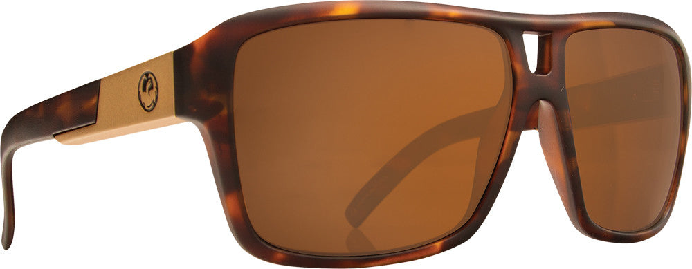 DRAGON The Jam Sunglasses Matte Tortoise W/Bronze Lens 720-2218
