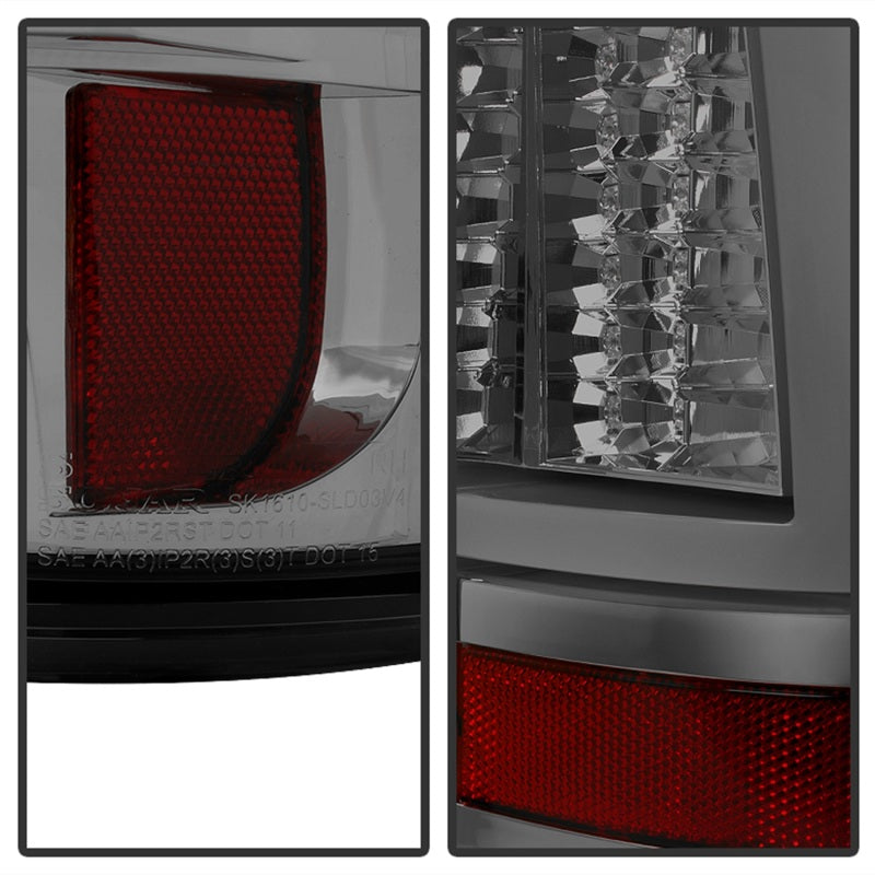 Spyder Chevy Silverado 1500/2500 03-06 Version 2 LED Tail Lights - Smoke ALT-YD-CS03V2-LED-SM 5081940