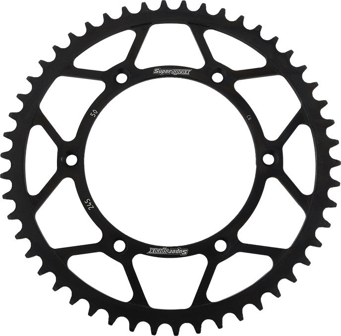 SUPERSPROX Rear Sprocket Steel 50t-520 Blk Yam RFE-245-50-BLK