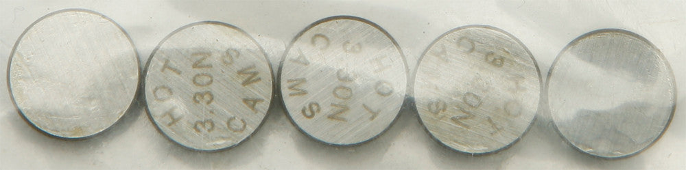 HOT CAMS Valve Shims 9.48x3.30mm 5/Pk 5PK948330
