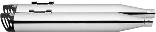FREEDOM Racing Slip-On 4" Chrome W/Black Tip Flt HD00178