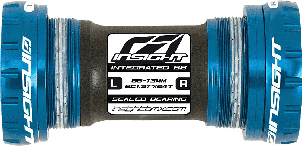 INSIGHT External Bottom Bracket Blue INBB000BLBL