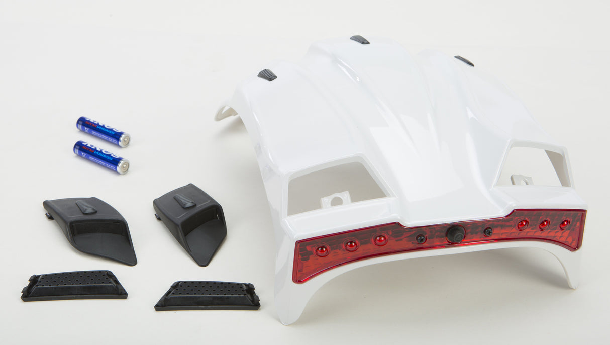 GMAX Top Vent Max W/Led Pearl White G980197