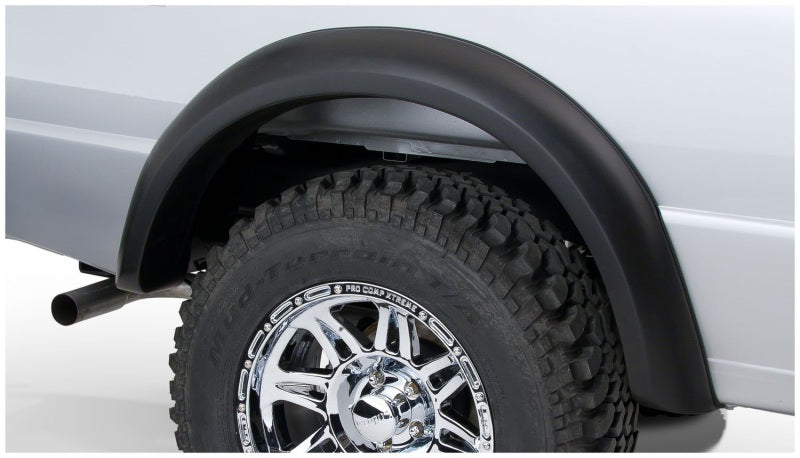 Bushwacker 93-11 Ford Ranger Styleside Extend-A-Fender Style Flares 4pc 72.0/84.0in Bed - Black 21910-01