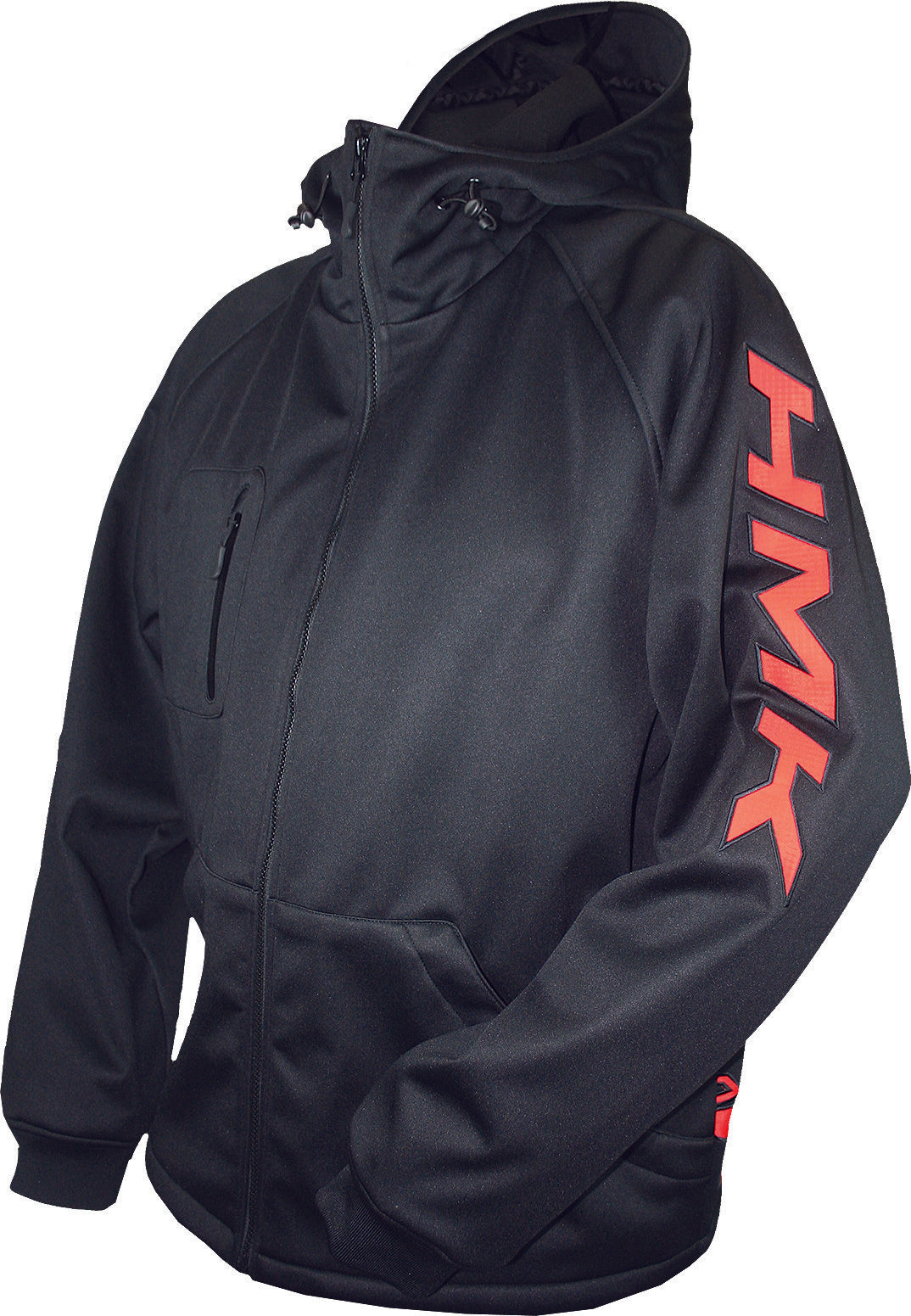 HMK Hooded Tech Shell Black/Orange 3x HM7HTSO3XL
