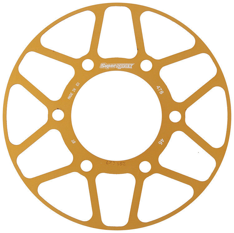SUPERSPROX Rear Edge Sprkt Color Disk Alu 46t-520 Gld Kaw/Pol RACD-478-46-GLD