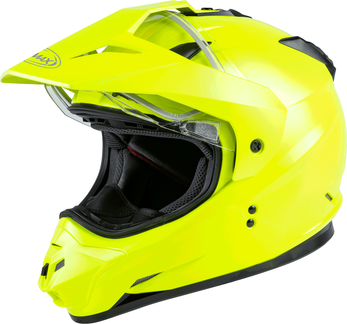 GMAX Gm-11s Dual-Sport Snow Helmet Hi-Vis Md G2115605