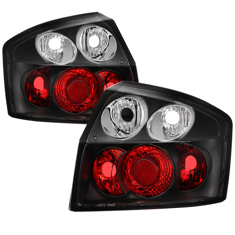 Spyder 02-05 Audi A4 (Excl Convertible/Wagon) Euro Style Tail Lights - Black (ALT-YD-AA402-BK) 5000002