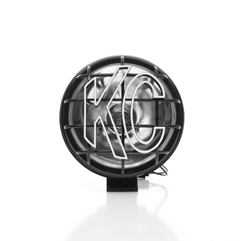 KC HiLiTES Apollo Pro 6in. Halogen Light 100w Spot Beam (Single) - Black 1150
