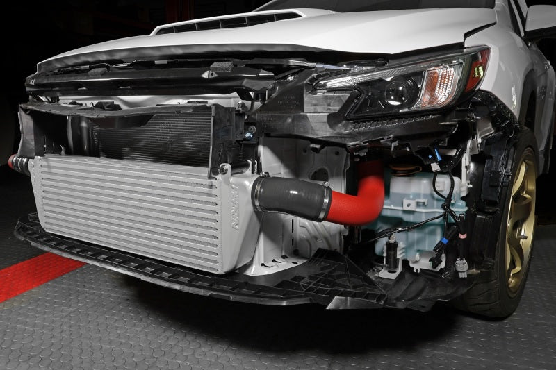 Perrin 22-23 Subaru WRX Front Mount Intercooler Kit (Red Tubes & Silver Core) PSP-ITR-441SL/RD