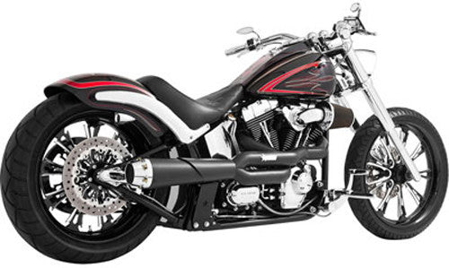 FREEDOM American Outlaw High 2-1 Pitch Black M8 Softail HD00834
