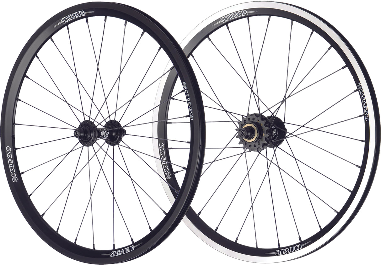 STAYSTRONG Evolution Wheel Set 1-1/8" Black U-SS6000