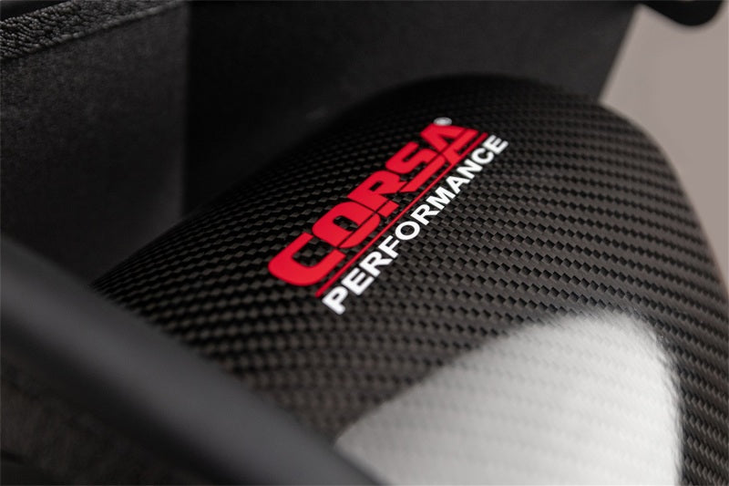 Corsa 19-21 Dodge Challenger SRT/Hellcat/Redeye/Demon Carbon Fiber Air Intake w/ MaxFlow 5 Oil Filt. 44004
