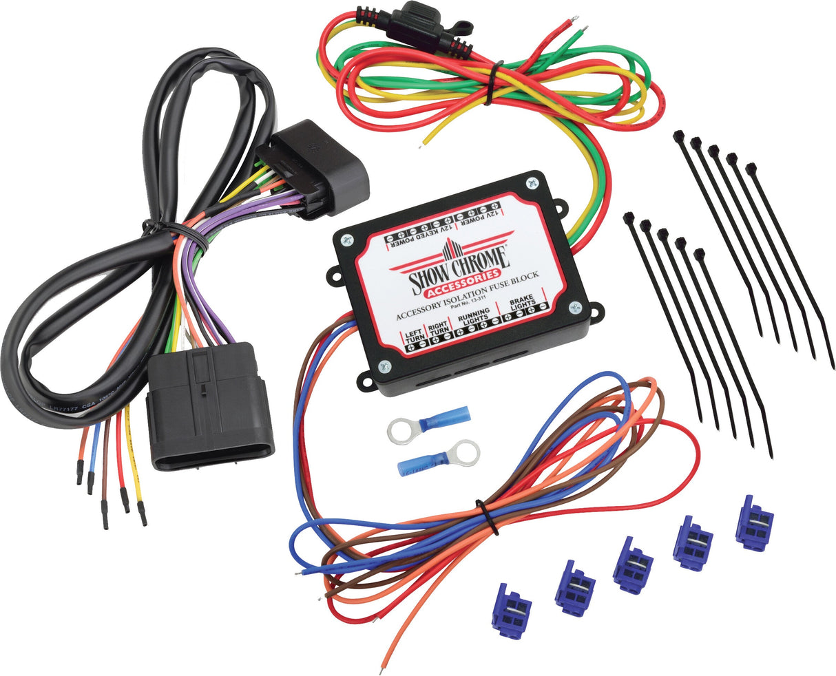 SHOW CHROME (new) Electronic Fuse Block Can 41-201