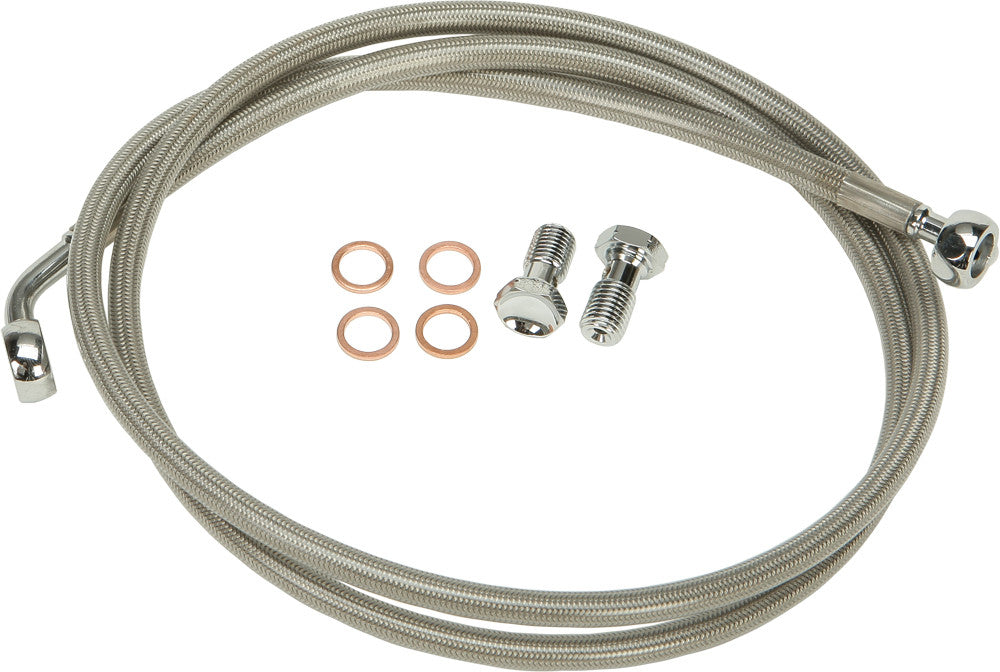 HARDDRIVE Brakeline Kit Clr Sportster HD-1405