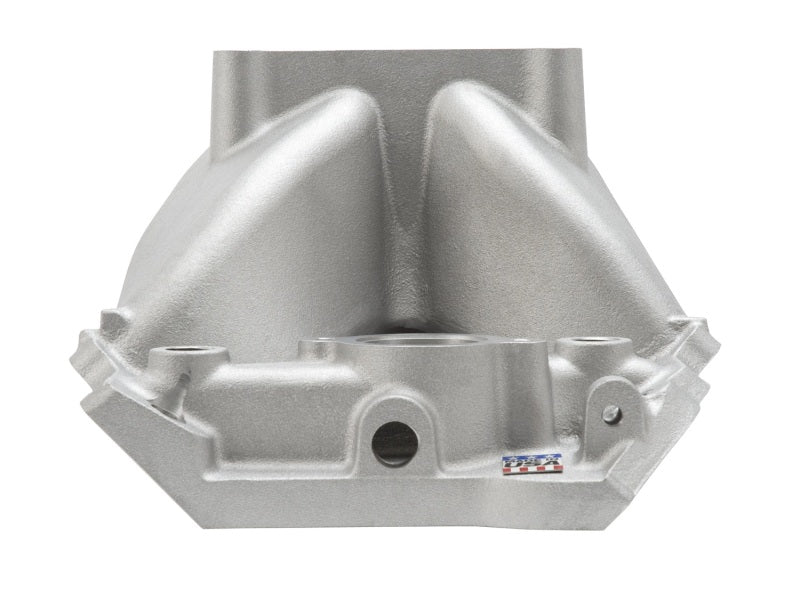 Edelbrock Manifold Chevy BB 9 8 Deck (Short) Super Victor 565 Thick Flange Rect Port Heads 2895