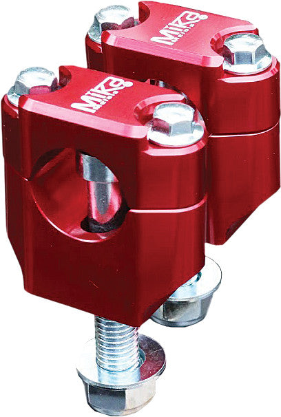MIKA METALSBar Clamps Rubber Mounted 7/8" RedRED MK-R-78