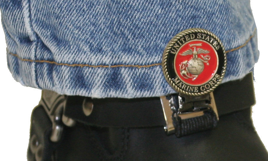 RYDER CLIPS Stirrup/Strap Boot Type (Usmc Red) MCBRS-FC
