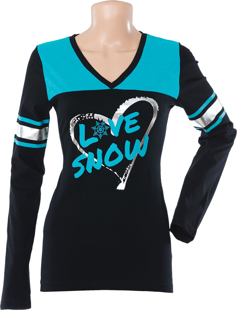 DSG Varsity L/S Shirt Teal L 67630
