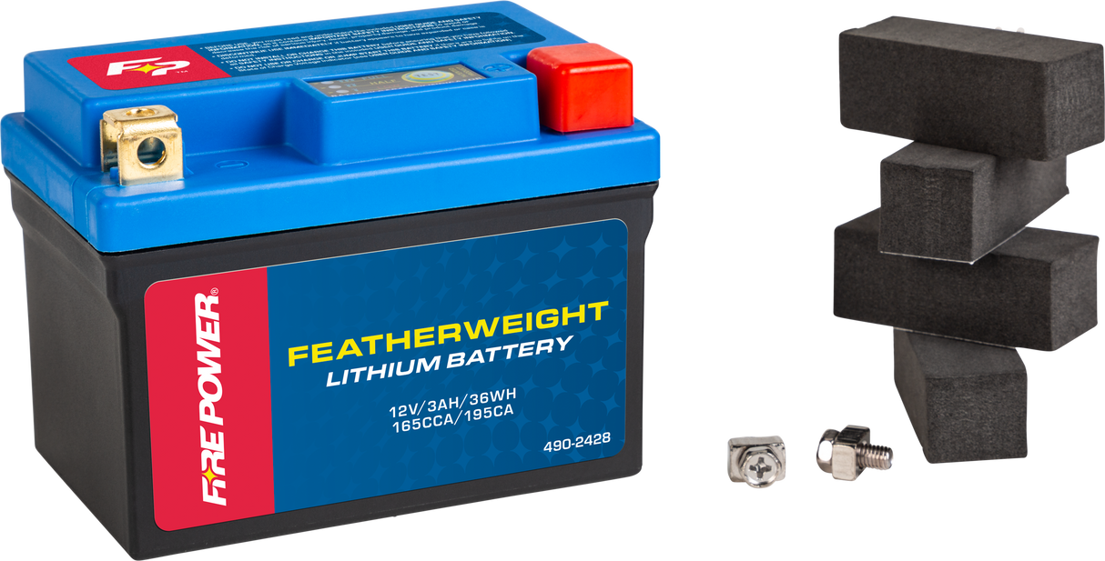 FIRE POWER Featherweight Lithium Battery 165 Cca 12v/36wh HJTZ5SL-FPZ-B