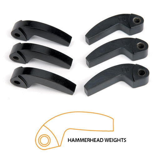 SPEEDWERX Full Tip Hammerhead Weights 66g N-66 ~DUP