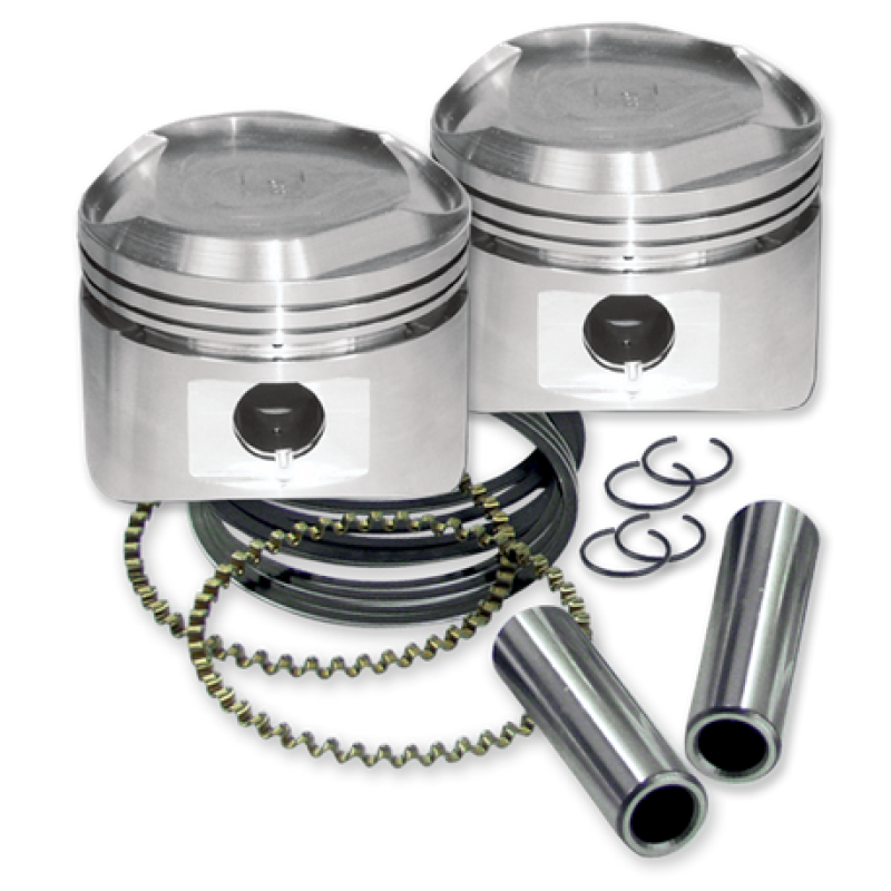S&S Cycle 84-99 BT w/ Super Stock Heads 80in Pistons - Standard Plus .010in 92-2027