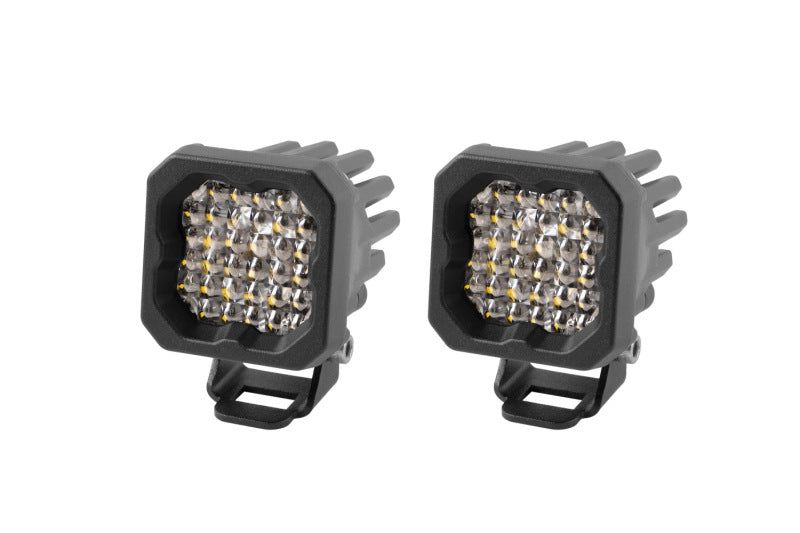 Diode Dynamics Stage Series C1 LED Pod Pro - White Flood Standard RBL (Pair) DD6461P