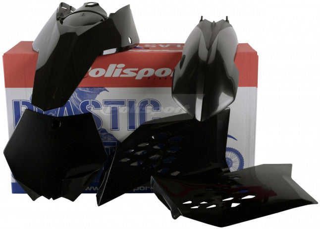 POLISPORT Plastic Body Kit Black 90181