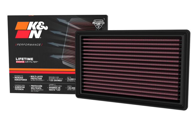 K&N 21-23 Toyota Yaris L3-1.0L Replacement Drop In Air Filter 33-3179