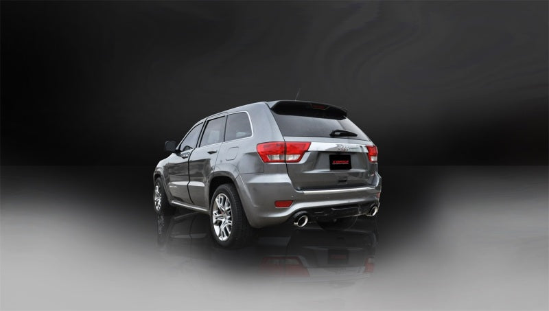 Corsa 12-14 Jeep Grand Cherokee 6.4L V8 Polished Sport Cat-Back Exhaust 14466
