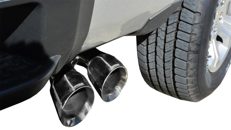 Corsa 14 GMC Sierra/Chevy Silv 1500 Reg. Cab/Std. Bed 5.3L V8 Polished Sport Single Side CB Exhaust 14871