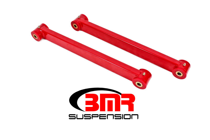 BMR 05-14 S197 Mustang Non-Adj. Boxed Lower Control Arms (Polyurethane) - Red TCA032R