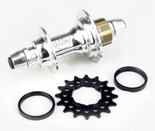 STAYSTRONG Pro Rear Hub 36h Polished Comes W/ 16t Cog U-SS6515