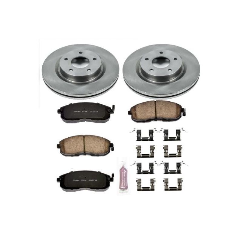 Power Stop 07-13 Nissan Altima Front Autospecialty Brake Kit KOE241