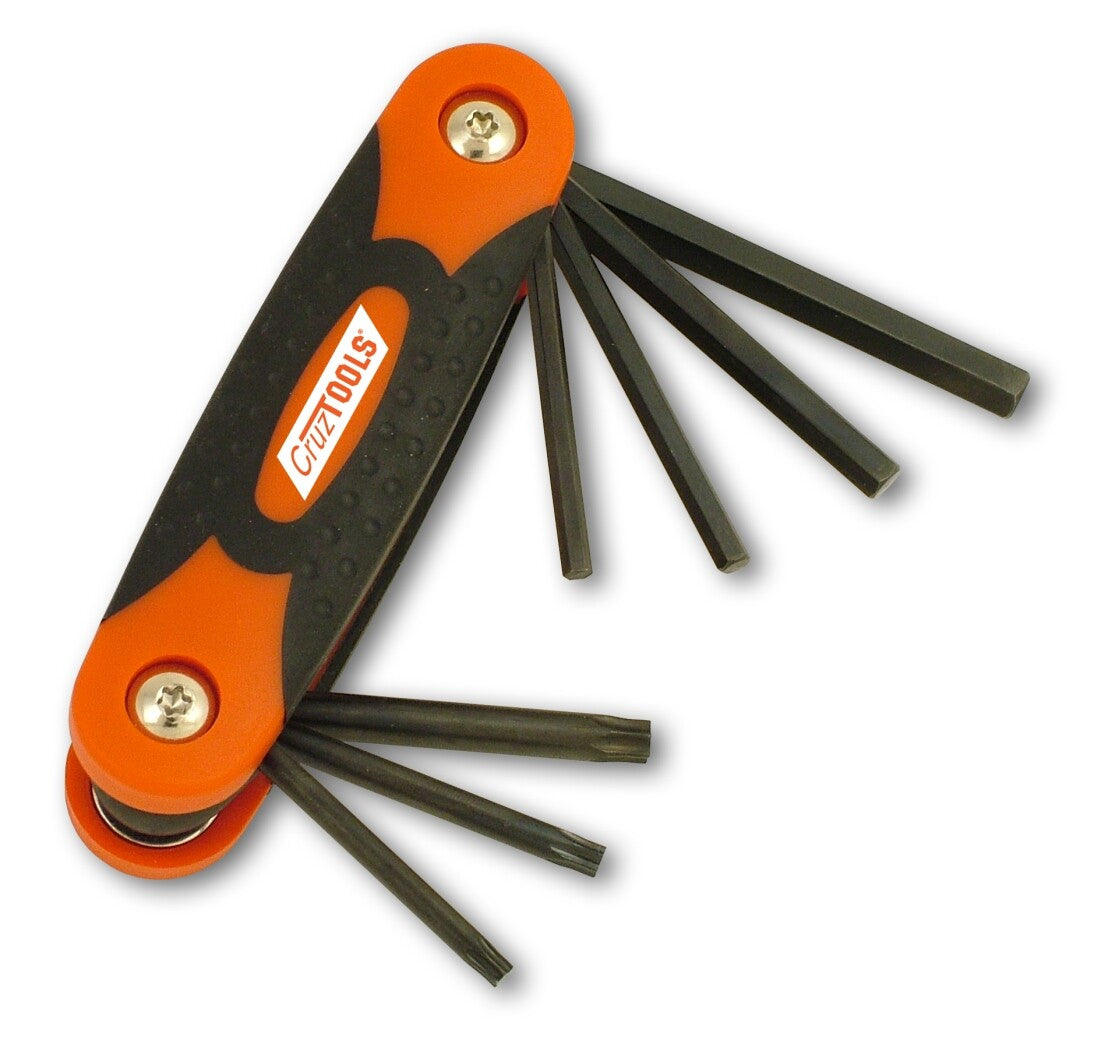 CRUZ TOOLS Folding Hex/Torx For H-D FHT1