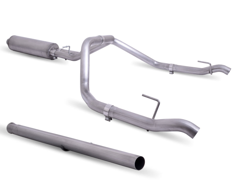 Gibson 19-22 GMC Sierra 1500 Denali 5.3L 3in/2.5in Cat-Back Dual Split Exhaust - Stainless 65692