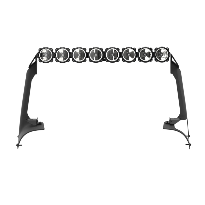 KC HiLiTES 21+ Jeep Wrangler 4xe Gravity LED Pro6 - 50in Light Bar Kit (Light Bar + Overhead Mount) 91340