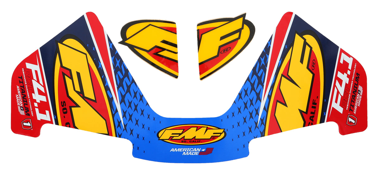 FMF 4.1 Titanium Rct Carbon Endcap 14821