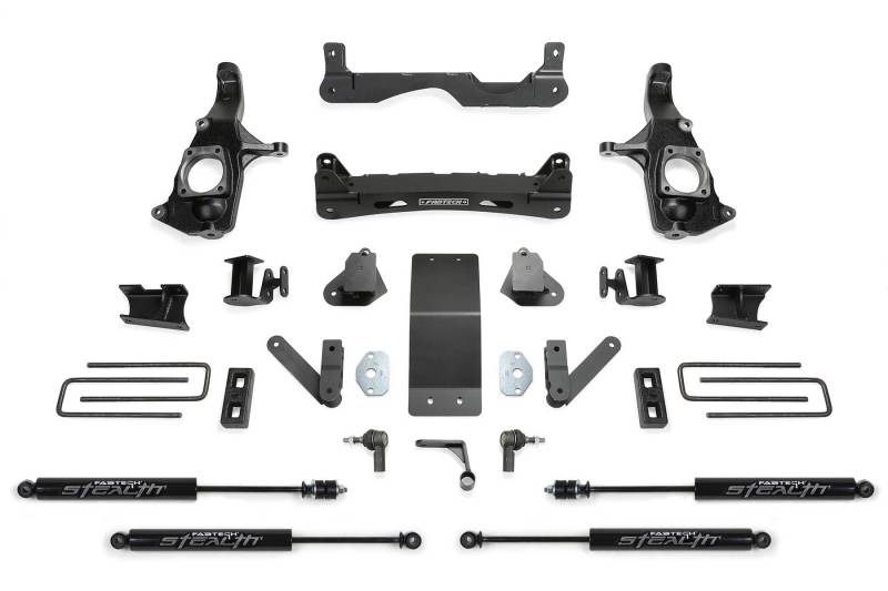 Fabtech 11-19 GM 2500HD 2WD/4WD 4in Basic Sys w/Stealth Shks K1121M