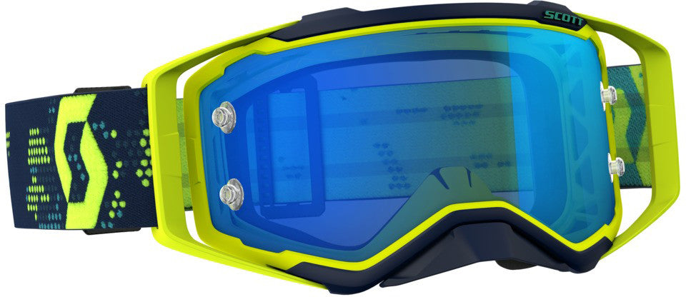 SCOTT Prospect Goggle Yellow/Blue W/Electric Blue Chrome Lens 262589-1300278