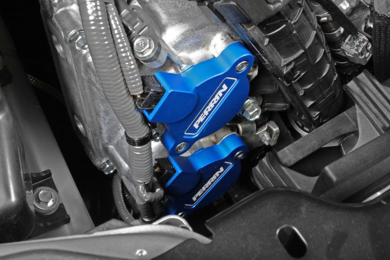 Perrin 15-22 WRX Cam Solenoid Cover - Blue PSP-ENG-172BL