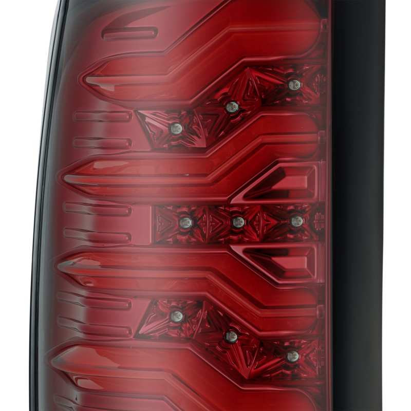 AlphaRex 09-18 Dodge Ram 1500 PRO-Series LED Tail Lights Red Smoke 640020