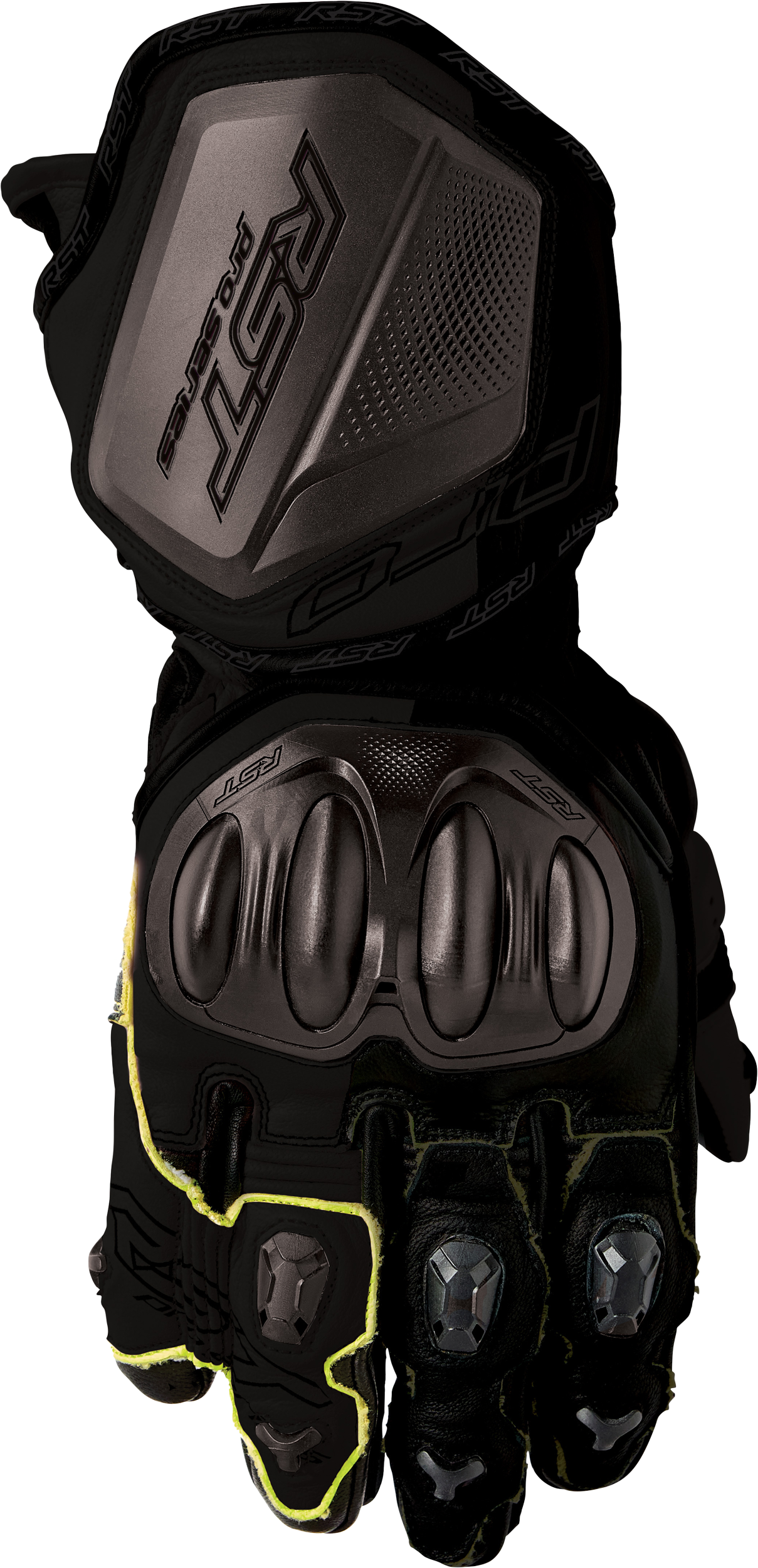 IN STOCK RST Pro Series Gp D3o Gloves Black Leather Xl 103715BLK-11