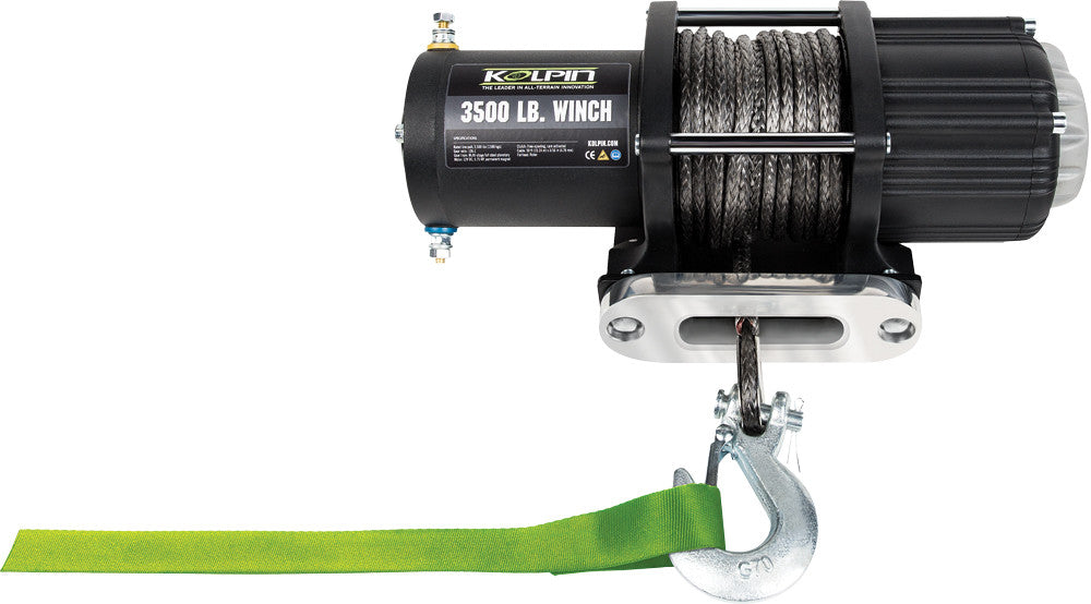 CYCLE COUNTRY 3500 Lb Winch Synthetic Rope 25-9355