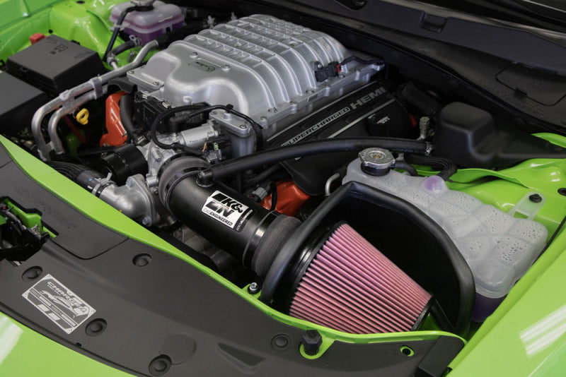 K&N 2017 Dodge Challenger Hellcat SC V8-6.2L F/l Typhoon Air Intake 69-2553TTK