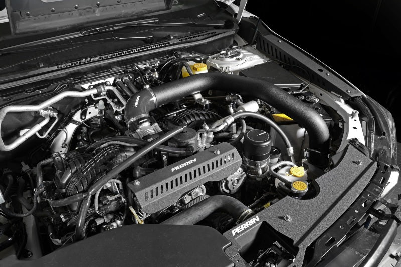Perrin 22-23 Subaru WRX Front Mount Intercooler Kit (Black Tubes & Silver Core) PSP-ITR-441SL/BK