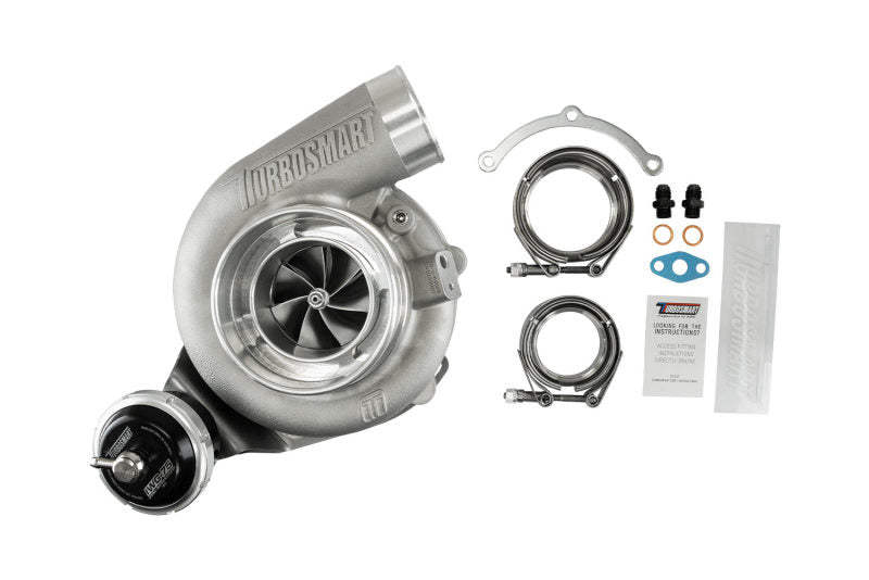 Turbosmart Water Cooled 6466 V-Band Inlet/Outlet A/R 0.82 IWG75 Wastegate TS-2 Turbocharger TS-2-6466VB082I
