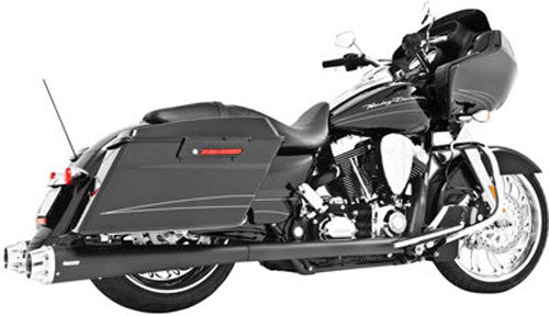 FREEDOM American Outlaw Dual System Black W/Chrome Tip HD00282